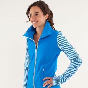 Lululemon Striped Daily Yoga Jacket